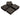 Patio Interlocking Deck Tiles, 12 X12  Square Composite Decking Tiles, Four Slat Plastic Outdoor Flooring Tile All Weather For Balcony Porch   Brown, Pack Of 9