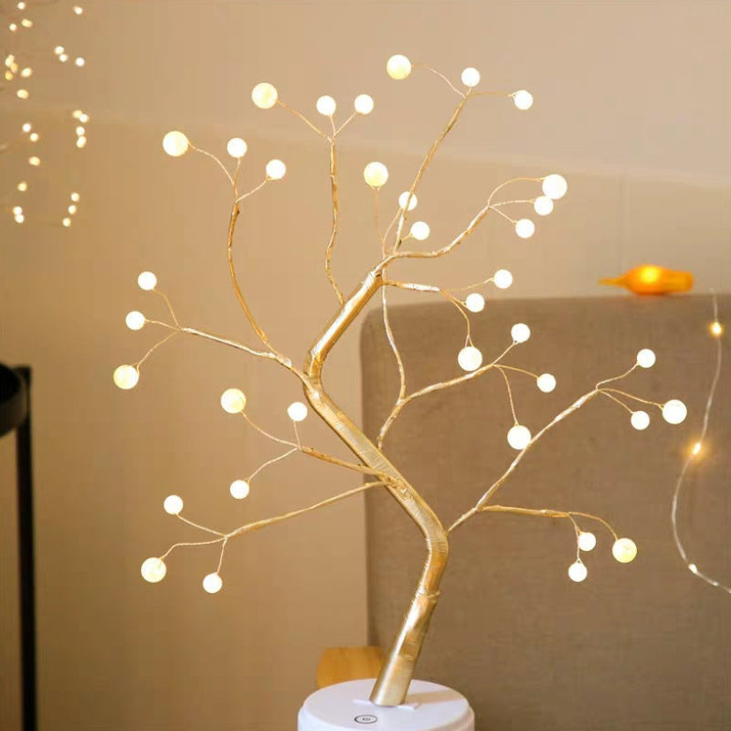 Gold Pearl Ball LED Tree Light – Fruits of Perseverance