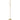 HOMCOM 3-Light Gold Tree Floor Lamp with Globe Shades - Modern Standing Lamp, 66.5