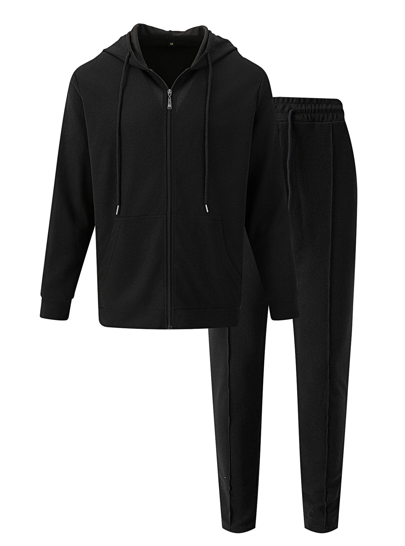 3336 Postcode Hooded Zip-up Sweatshirt And Knit Sweatpants Set – Fruits of Perseverance