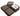 Patio Interlocking Deck Tiles, 12 X12  Square Composite Decking Tiles, Four Slat Plastic Outdoor Flooring Tile All Weather For Balcony Porch Backyard,  Dark Brown, Pack Of 27
