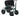 Rolling Garden Cart With Swivel Seat Backrest Toolbox Wheel Extendable Handle
